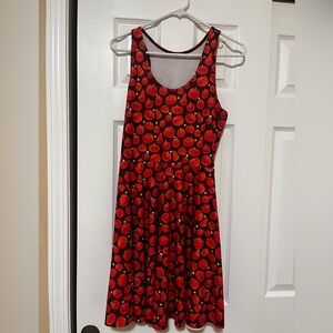 Blackmilk PUMPKIN PATCH REVERSIBLE SKATER DRESS Halloween XL